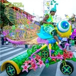 Cartoon Insectenparade Praalwagen