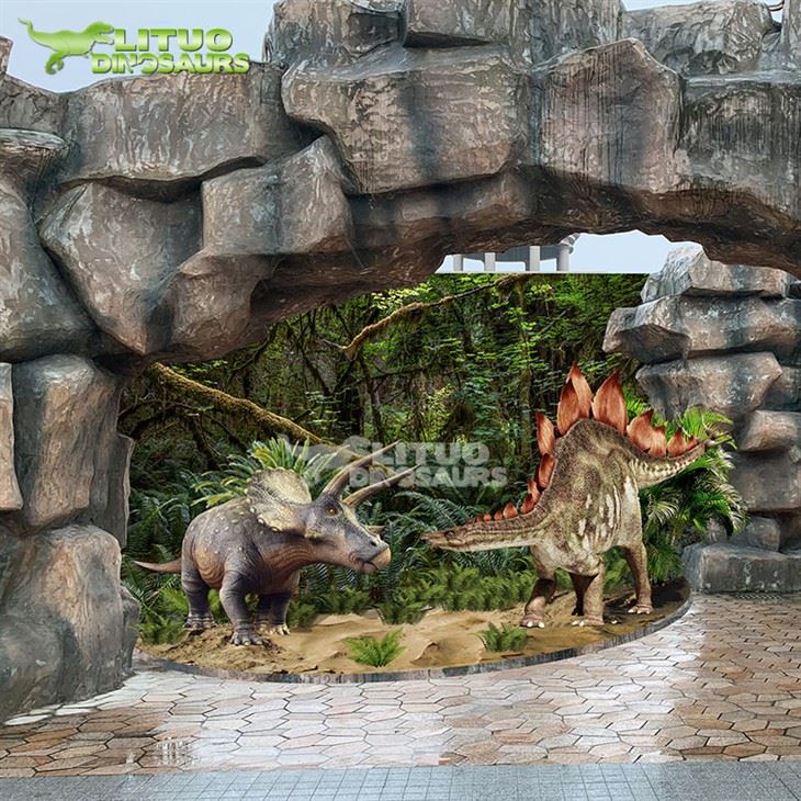 Dinosaur Park Single Scene Design